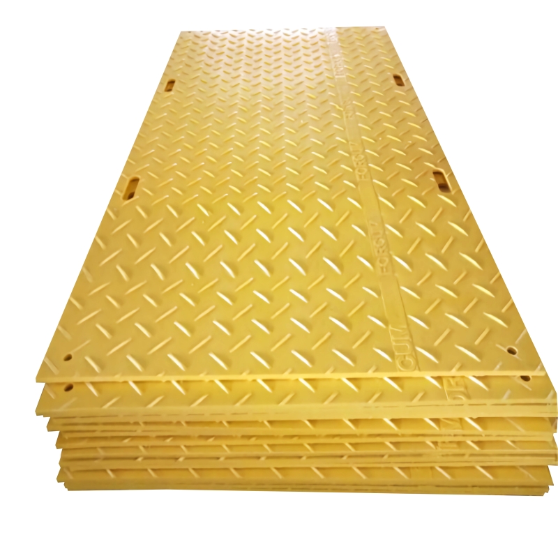 Customized size and color options for ground protection mats